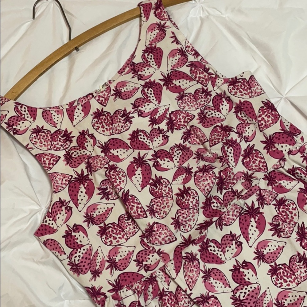 Joe Fresh Strawberry Midi Dress